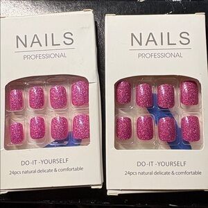 Two (2) Sets of Press on Nails